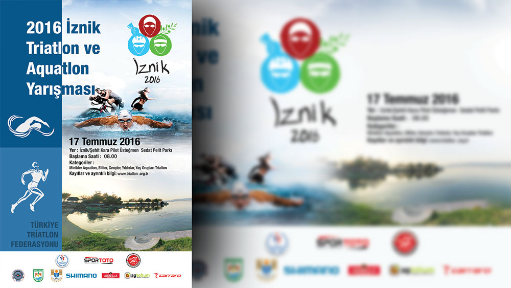 Türkiye Triatlon Federasyonu İznik Afiş